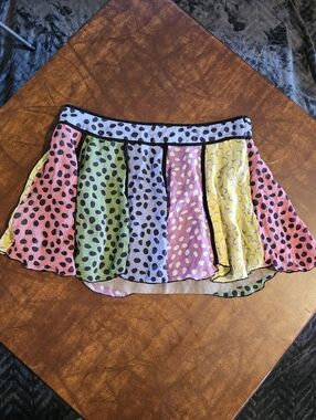 🌈✨ Forever 21 Colorful Polka Dot Skirt – Women’s Size 6 ✨🌈